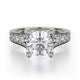 MICHAEL M Engagement Rings White Gold Trinity R507-1 R507-1WG