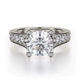 MICHAEL M Engagement Rings White Gold Trinity R507-1 R507-1WG