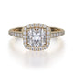 MICHAEL M Engagement Rings Yellow Gold Europa R559S-1 R559S-1YG