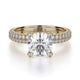 MICHAEL M Engagement Rings Yellow Gold Europa R676-1 R676-1YG