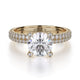 MICHAEL M Engagement Rings Yellow Gold Europa R676-1 R676-1YG