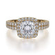 MICHAEL M Engagement Rings Yellow Gold Europa R682-1.5 R682-1.5YG