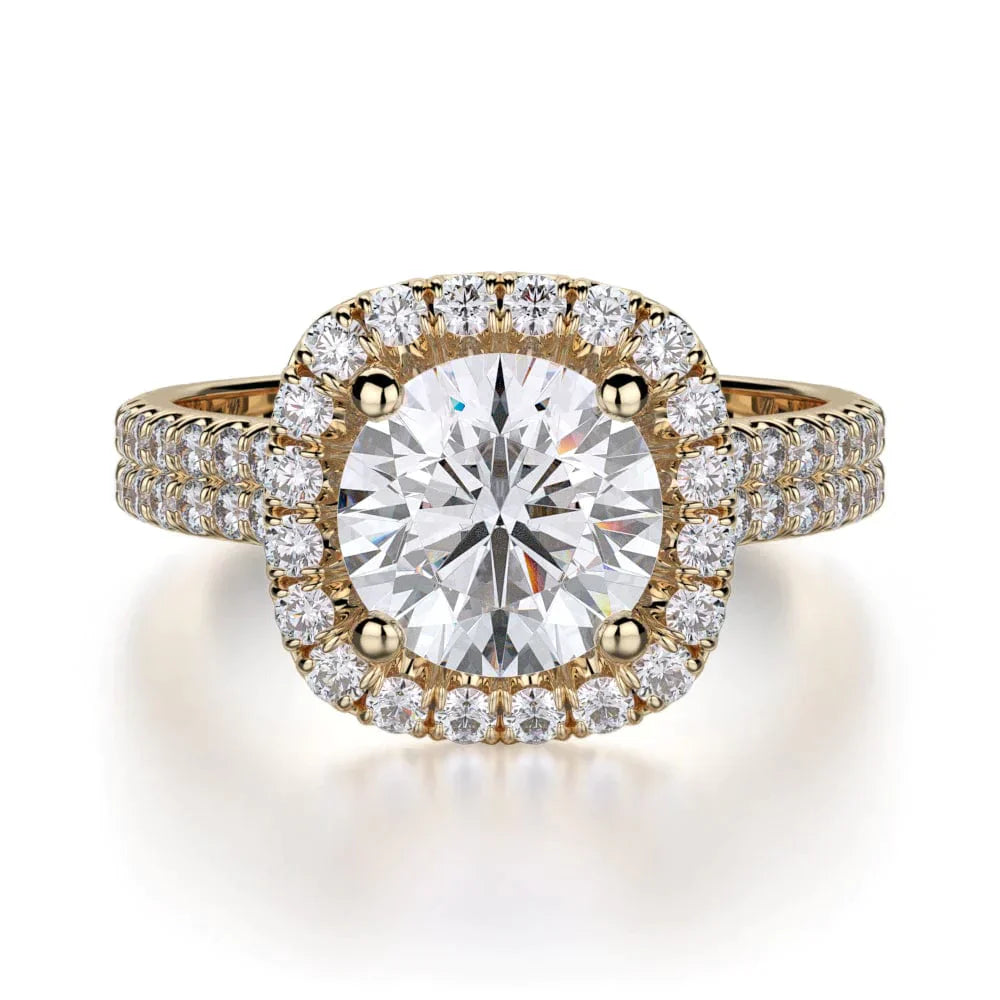 MICHAEL M Engagement Rings Yellow Gold Europa R683-1.5 R683-1.5YG