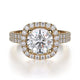 MICHAEL M Engagement Rings Yellow Gold Europa R683-1.5 R683-1.5YG