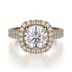 MICHAEL M Engagement Rings Yellow Gold Europa R683-1.5 R683-1.5YG