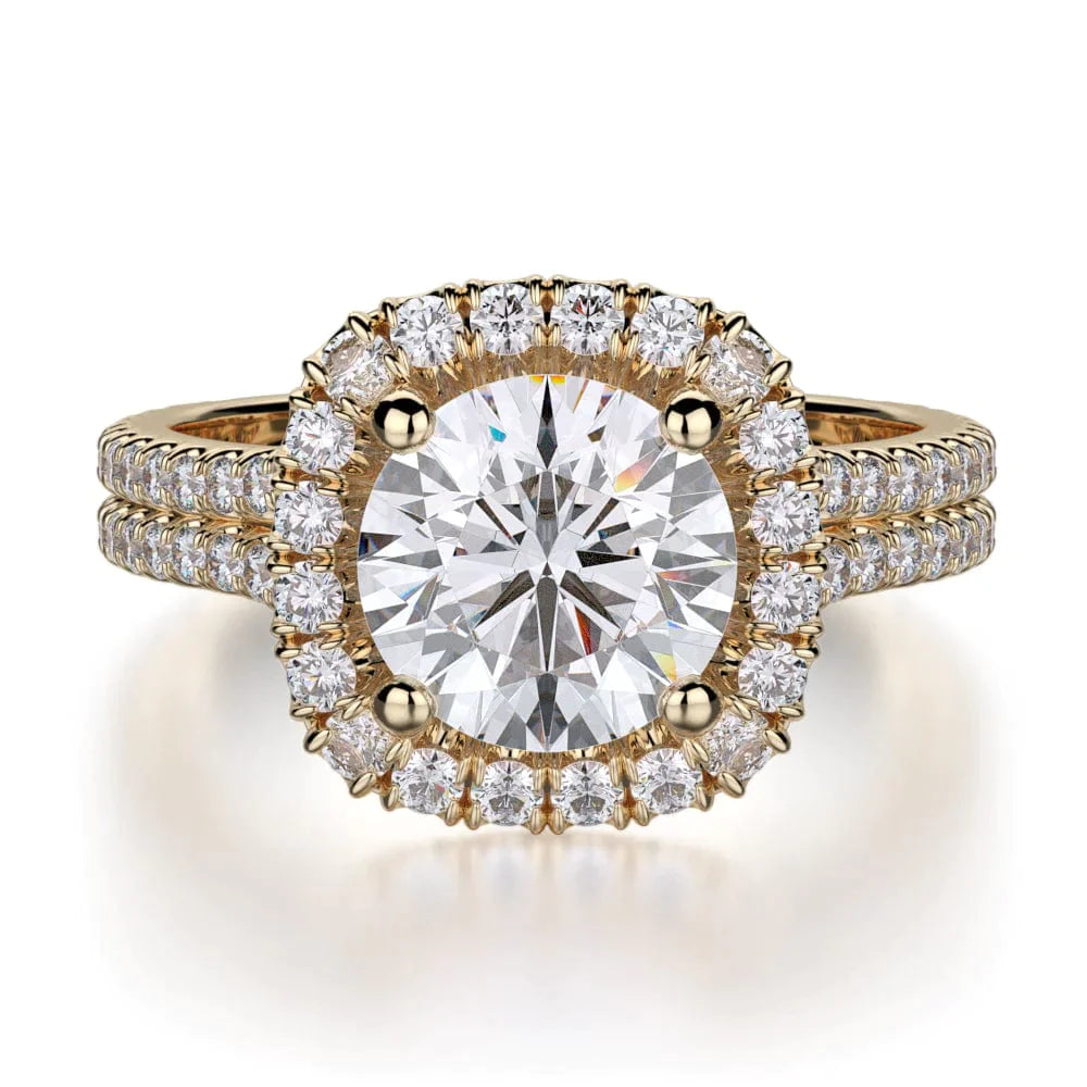 MICHAEL M Engagement Rings Yellow Gold Europa R688-1 R688-1YG