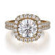 MICHAEL M Engagement Rings Yellow Gold Europa R688-1 R688-1YG