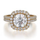 MICHAEL M Engagement Rings Yellow Gold Europa R688-1 R688-1YG