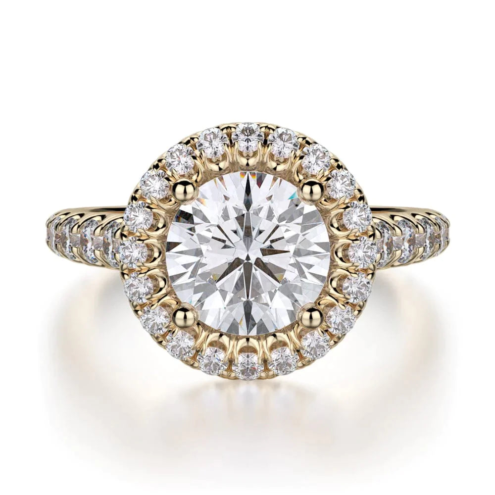 MICHAEL M Engagement Rings Yellow Gold Europa R693-1.5 R693-1.5YG