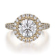 MICHAEL M Engagement Rings Yellow Gold Europa R693-1.5 R693-1.5YG