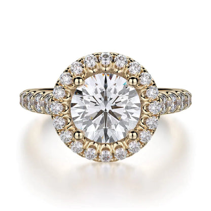 MICHAEL M Engagement Rings Yellow Gold Europa R693-1.5 R693-1.5YG