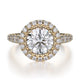 MICHAEL M Engagement Rings Yellow Gold Europa R693-1.5 R693-1.5YG
