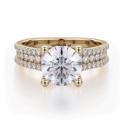 MICHAEL M Engagement Rings Yellow Gold Strada R671-1.5 R671-1.5YG