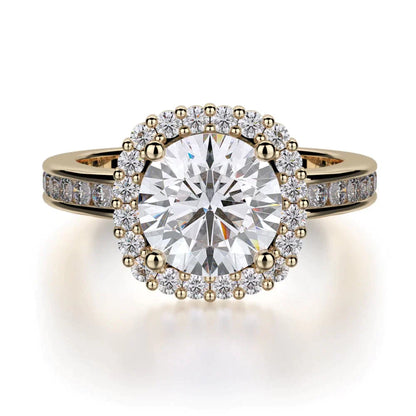 MICHAEL M Engagement Rings Yellow Gold Strada R673-1.5 R673-1.5YG