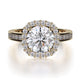 MICHAEL M Engagement Rings Yellow Gold Strada R673-1.5 R673-1.5YG