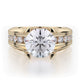 MICHAEL M Engagement Rings Yellow Gold Strada R680-2 R680-2YG