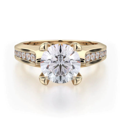 MICHAEL M Engagement Rings Yellow Gold Strada R684-1.5 R684-1.5YG