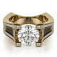 MICHAEL M Engagement Rings Yellow Gold Strada R757-2 R757-2YG