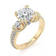 MICHAEL M Engagement Rings Yellow Gold Trinity R471-2