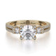 MICHAEL M Engagement Rings Yellow Gold Trinity R502-1 R502-1YG