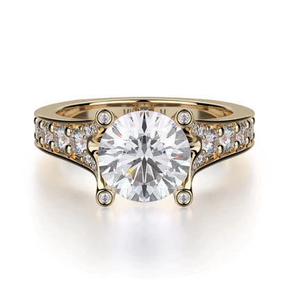 MICHAEL M Engagement Rings Yellow Gold Trinity R507-1 R507-1YG