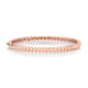 MICHAEL M Fashion Bracelets 14K Rose Gold Men's Tetra 3D Bracelet