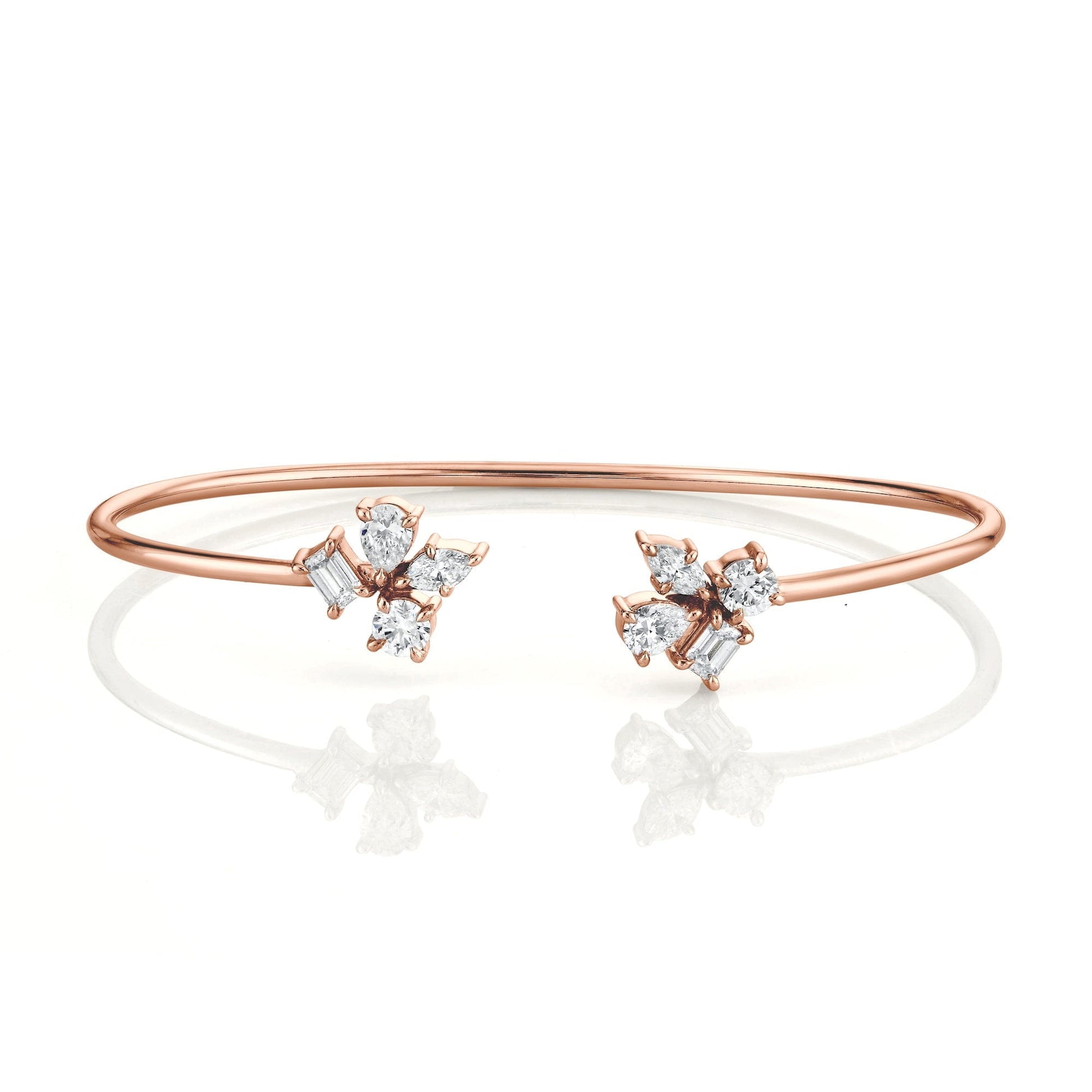 MICHAEL M Fashion Bracelets Montage Cluster Cuff