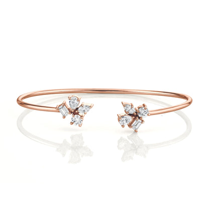 MICHAEL M Fashion Bracelets Montage Cluster Cuff