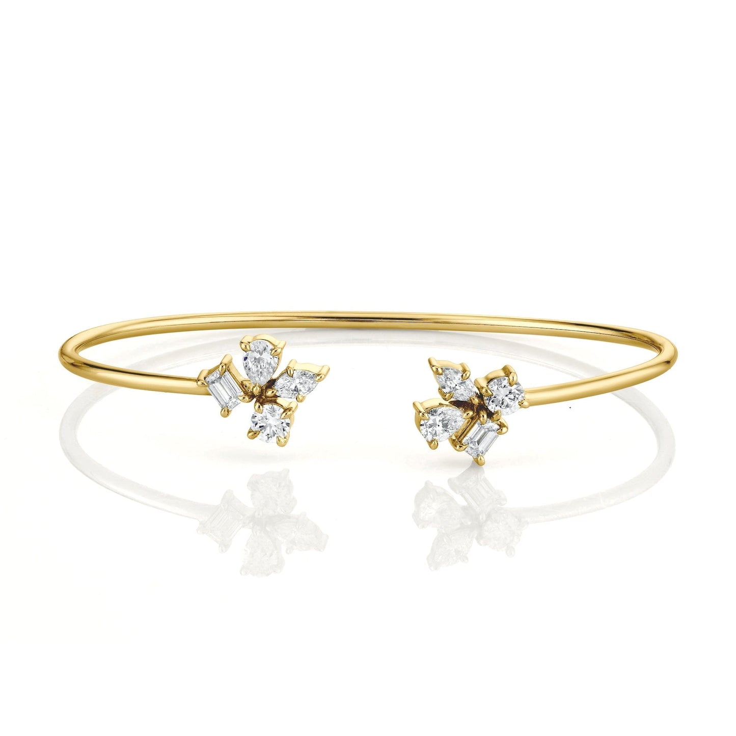 MICHAEL M Fashion Bracelets Montage Cluster Cuff