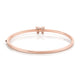 Montage Single Butterfly Bangle with Pavé
