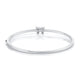 Montage Single Butterfly Bangle with Pavé