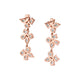 Montage 3 Cluster Drop Earrings