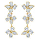 Montage 3 Cluster Drop Earrings