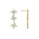 Montage 3 Cluster Drop Earrings