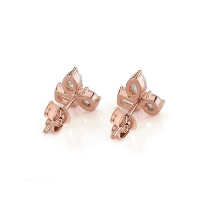 Montage 3 Cluster Stud Earrings