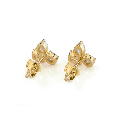 Montage 3 Cluster Stud Earrings