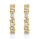 Montage Baguette Cluster Hoops