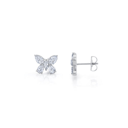 Montage Butterfly Stud Earrings