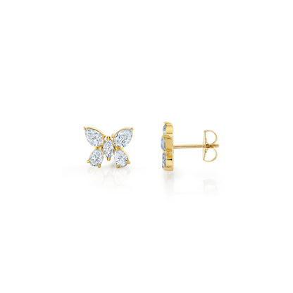 Montage Butterfly Stud Earrings