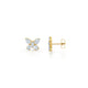 Montage Butterfly Stud Earrings