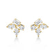 Montage Cluster Stud Earrings