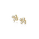 Montage Cluster Stud Halo Earrings