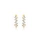Montage Emerald Cut Diamond Hoops