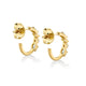 Montage Mixed Cut Diamond Hoops
