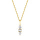 MICHAEL M Fashion Necklaces 14K Yellow Gold Montage 3 Drop Pendant Necklace P411