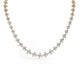 MICHAEL M Fashion Necklaces 18K Yellow Gold Montage Cluster Riviera Necklace CN403
