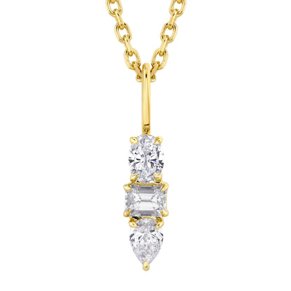 Montage 3 Drop Pendant Necklace