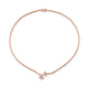 Montage Cluster Drop Tennis Necklace