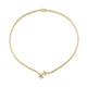 Montage Cluster Drop Tennis Necklace
