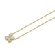 Montage Cluster Halo Necklace